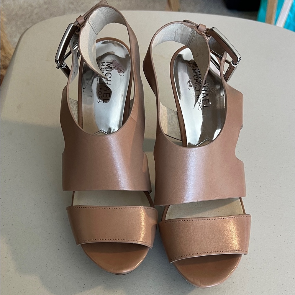 Michael Kors Women's Brown Heeled Sandals